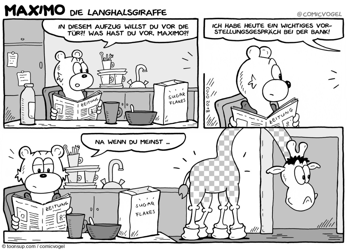 Comic: Maximo - Die Langhalsgiraffe Teil 2 20