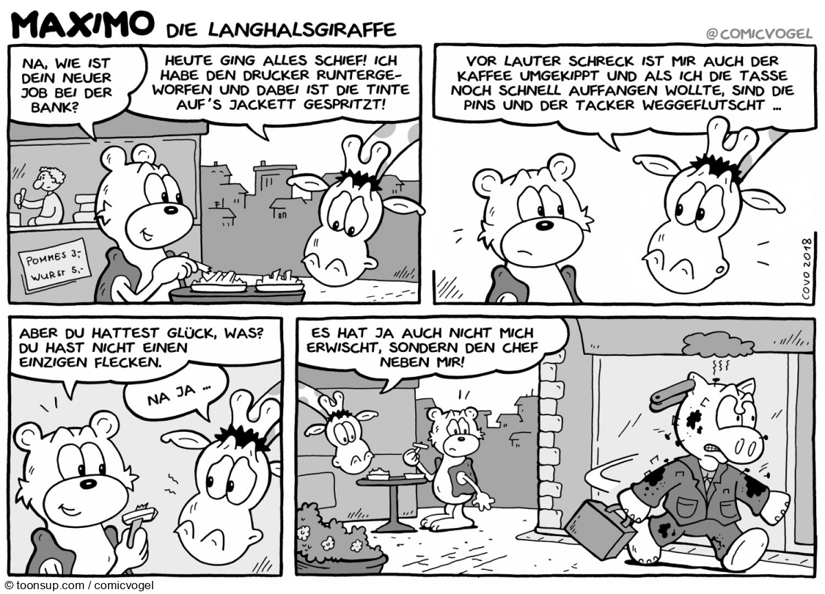 Comic: Maximo - Die Langhalsgiraffe Teil 3 2