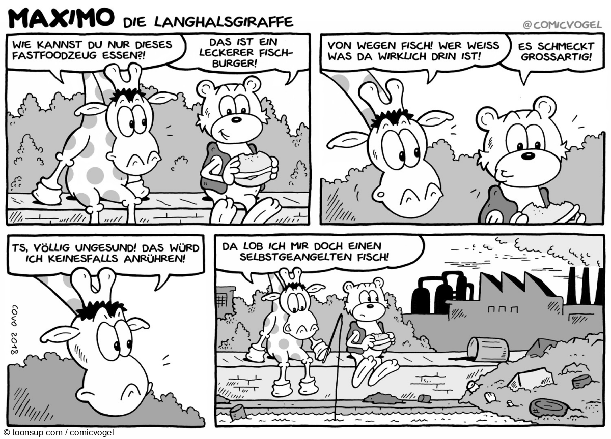 Comic: Maximo - Die Langhalsgiraffe Teil 3 5