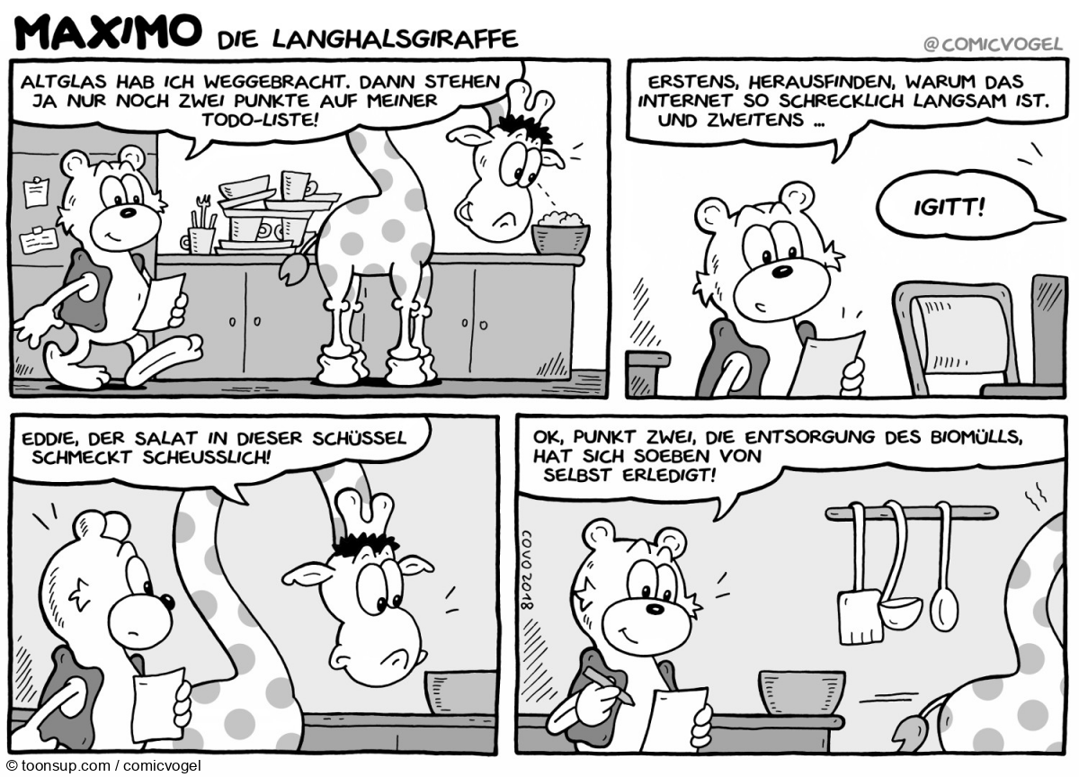 Comic: Maximo - Die Langhalsgiraffe Teil 3 6