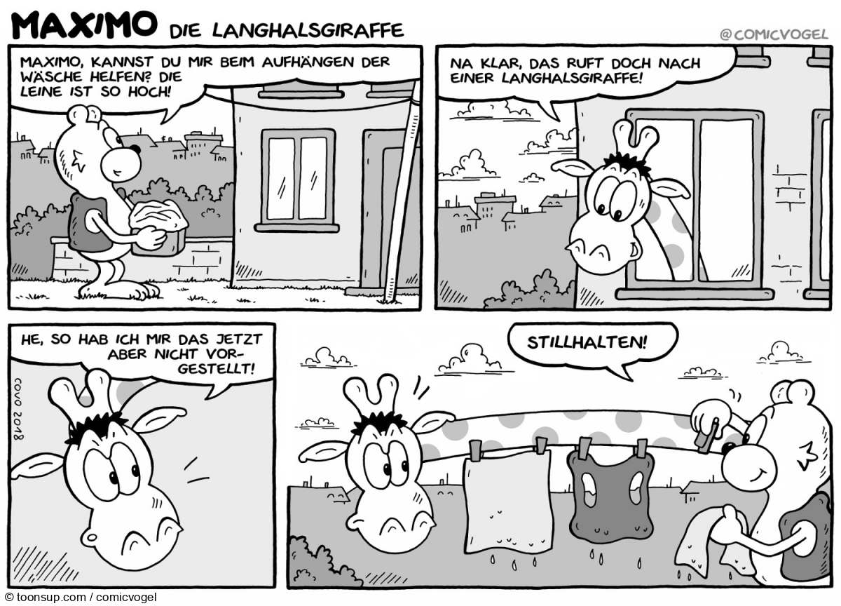 Comic: Maximo - Die Langhalsgiraffe Teil 3 7