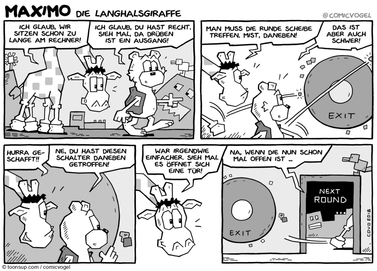Comic: Maximo - Die Langhalsgiraffe Teil 3 8