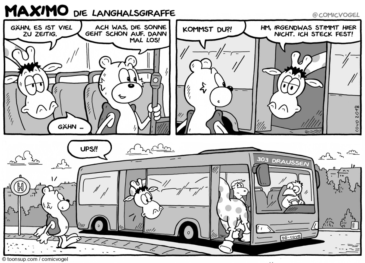 Comic: Maximo - Die Langhalsgiraffe Teil 3 9