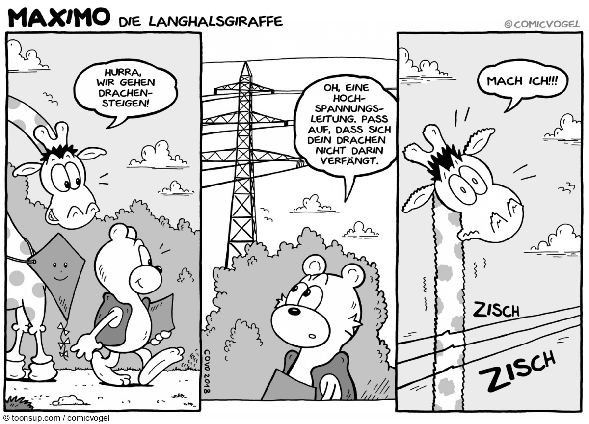 Comic: Maximo - Die Langhalsgiraffe Teil 3 10
