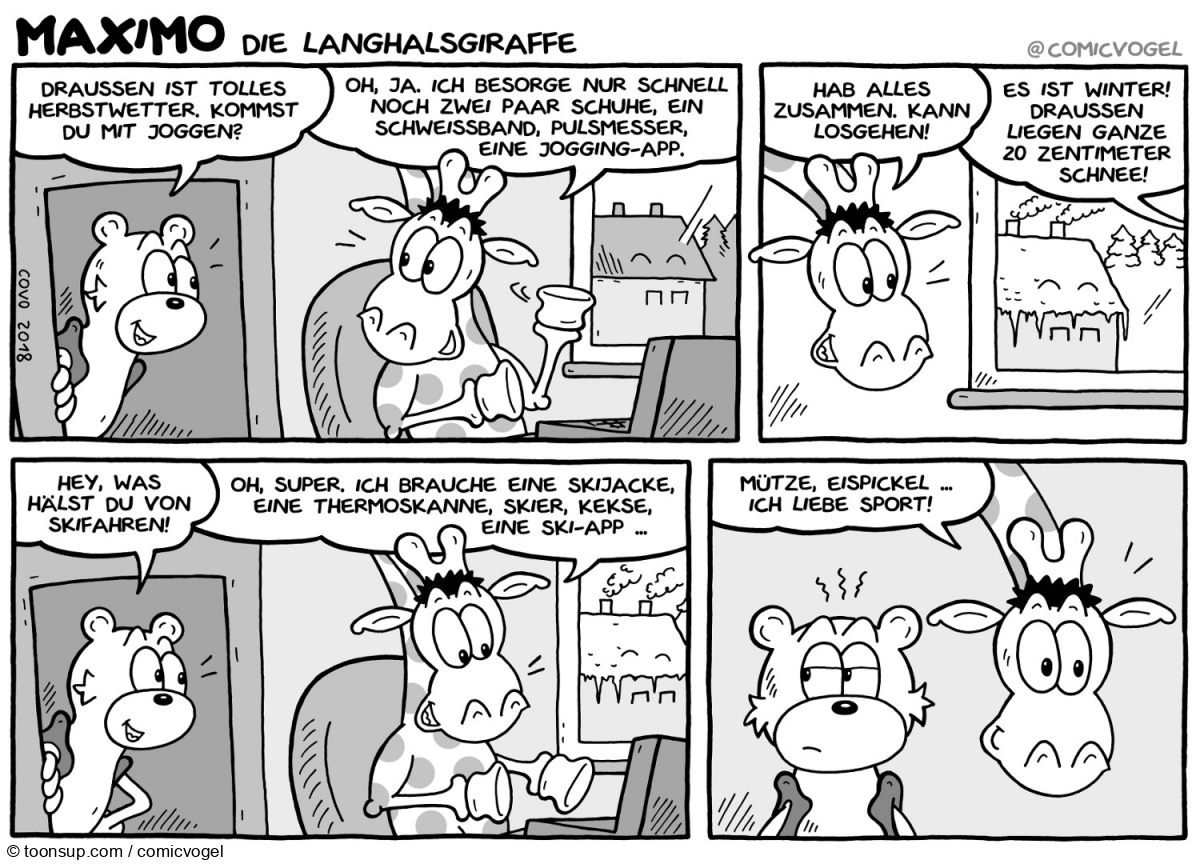 Comic: Maximo - Die Langhalsgiraffe Teil 3 14