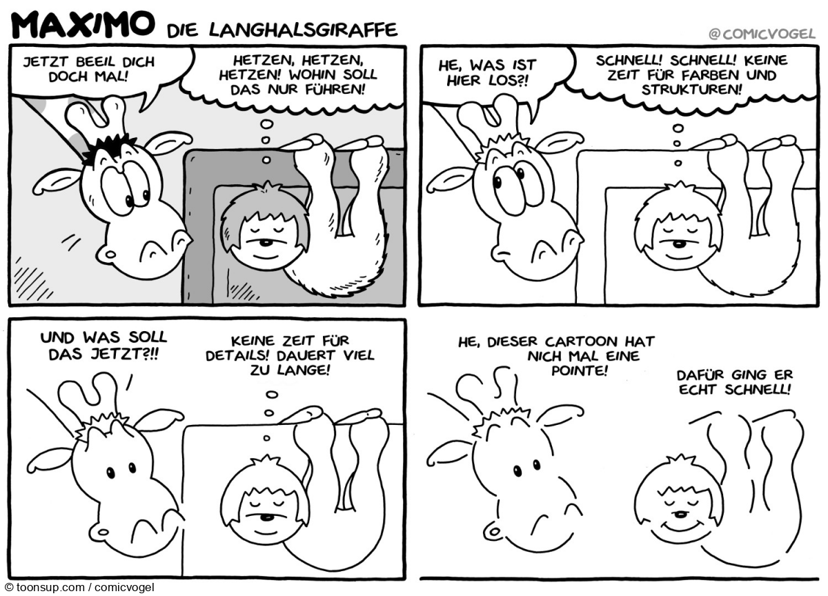 Comic: Maximo - Die Langhalsgiraffe Teil 3 15