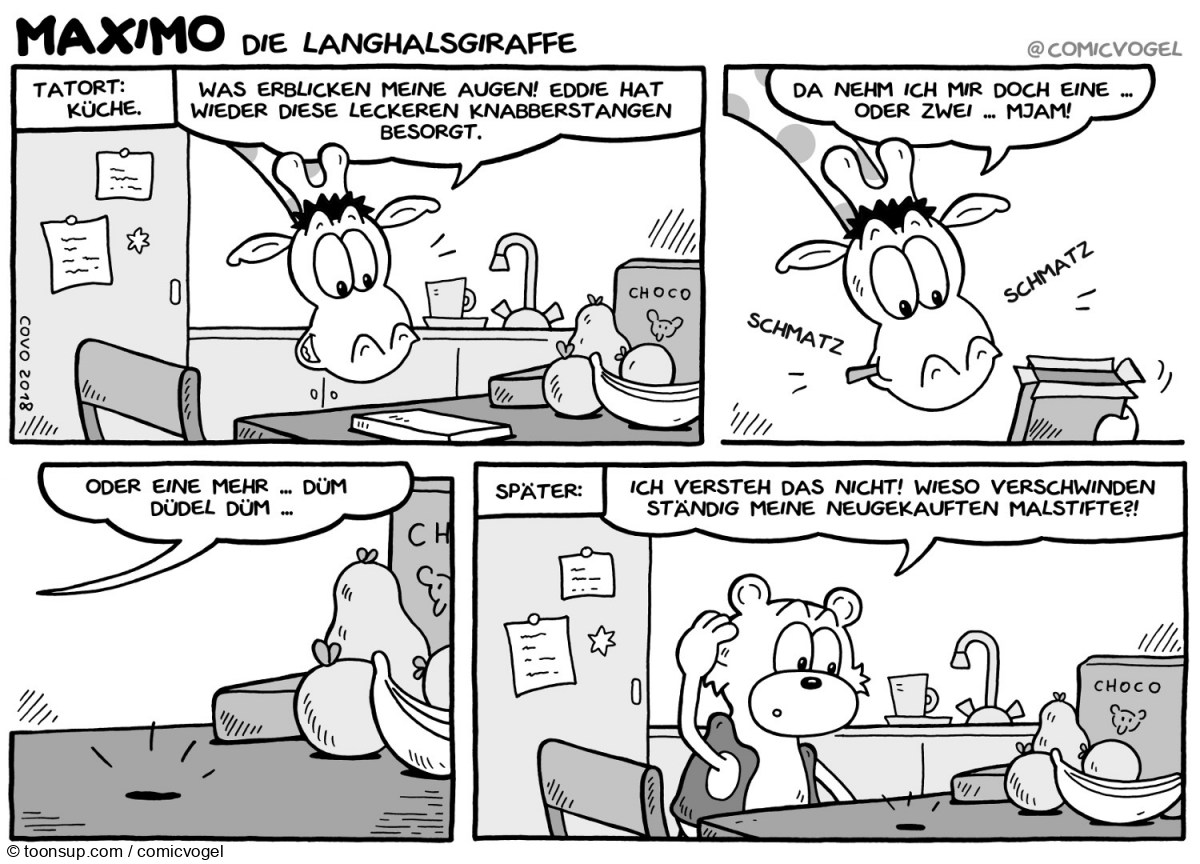 Comic: Maximo - Die Langhalsgiraffe Teil 3 19