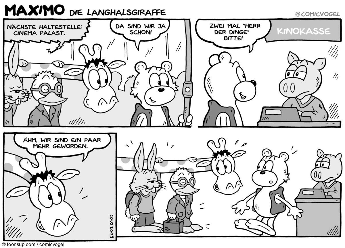 Comic: Maximo - Die Langhalsgiraffe Teil 3 21