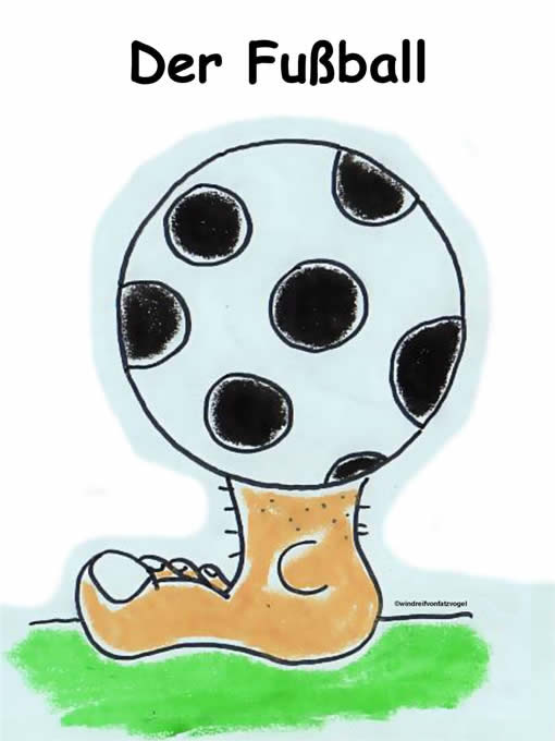Cartoon: Die kleine Fußballfibel 1