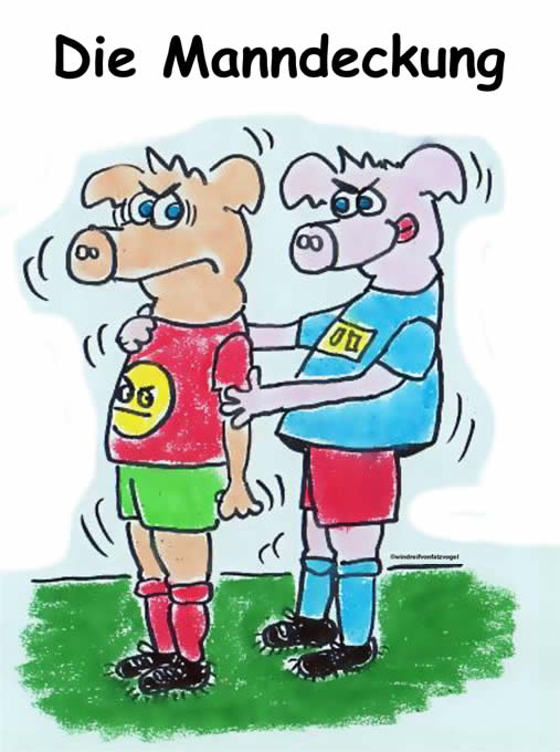 Cartoon: Die kleine Fußballfibel 2