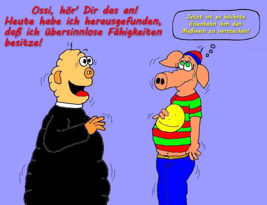 Cartoon: Wieder dieser Ossi 2