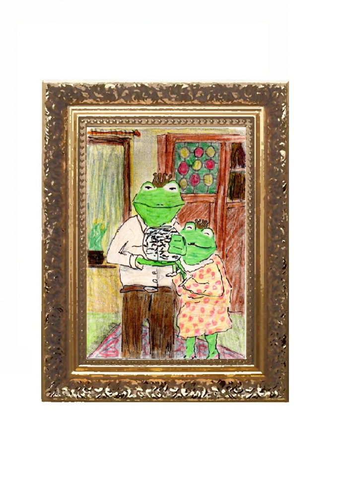 Cartoon: Froschkönigs Familie 1