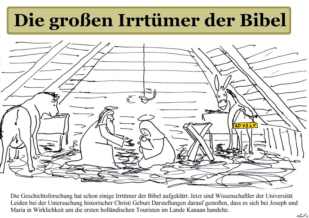 Comic: Die großen Irrtümer der Bibel 1