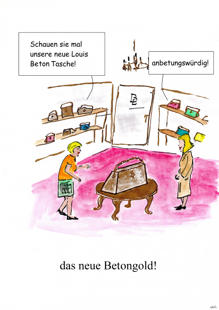 Cartoon: Das neue Bettongold 1