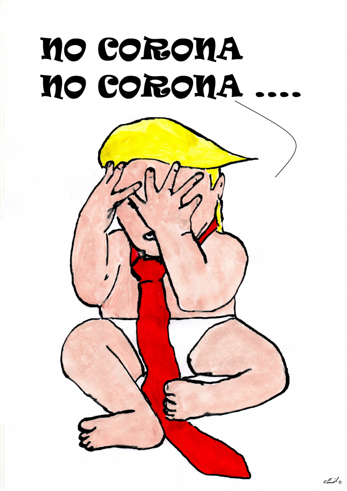 Caricature: No Corona 1