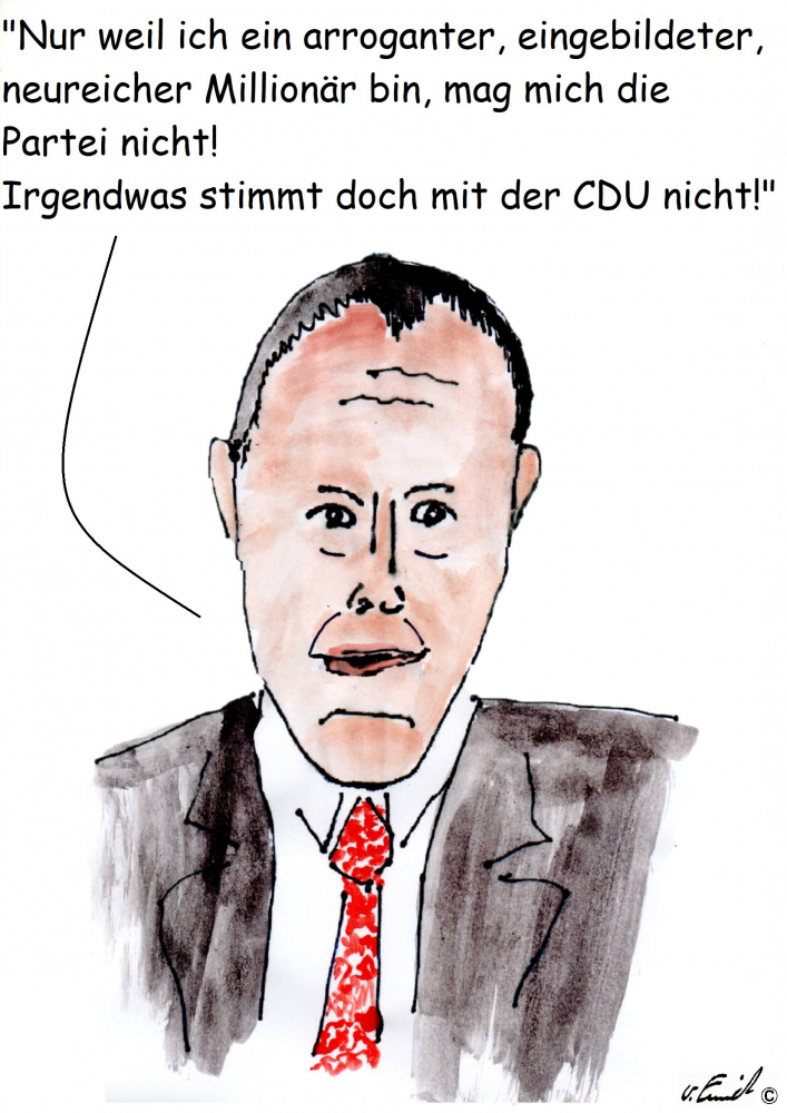 Karrikatur: Der Arme 1