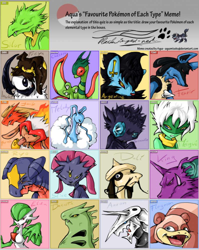 Illustration: pkmn meme_my fav pkmn 1
