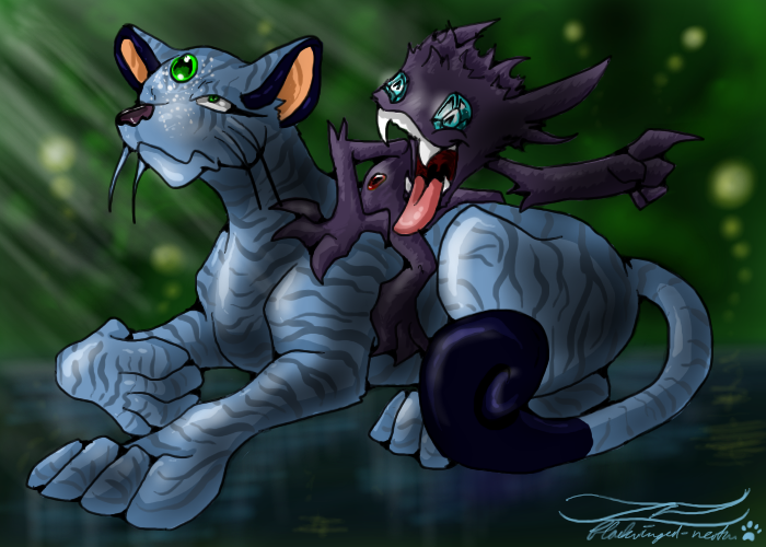 Illustration: lass uns haspirors jagen :D 1
