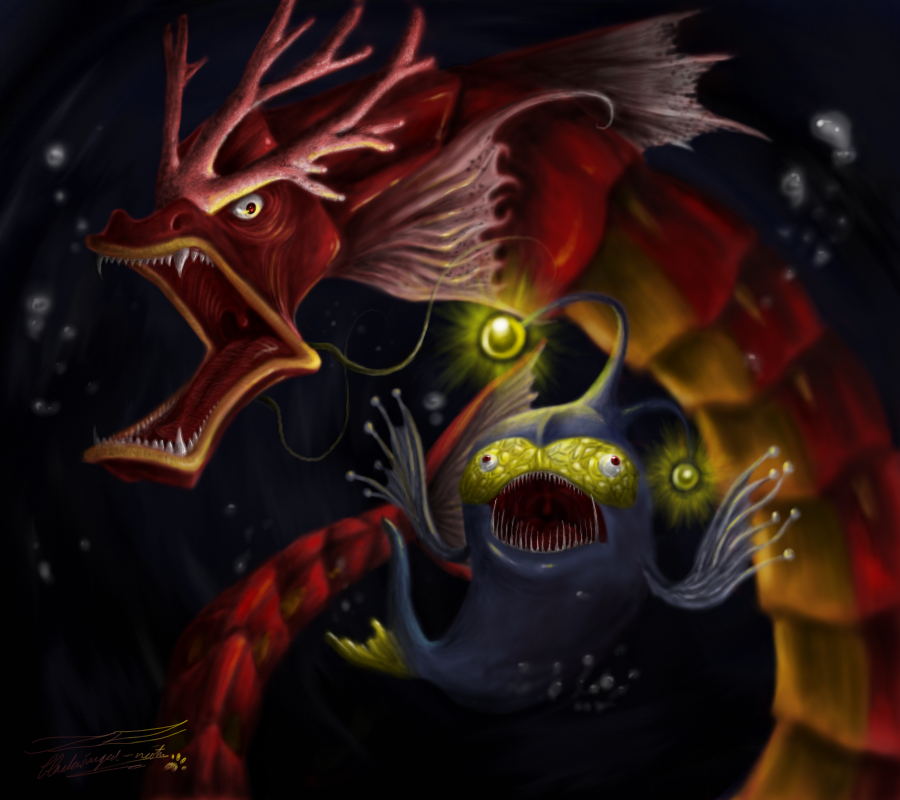 Illustration: fressen und gefressen werden 1