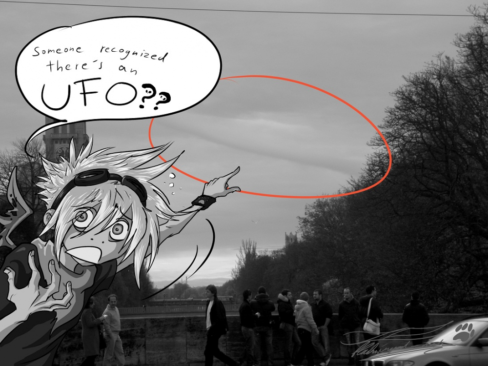 Illustration: sie sind unter uns... 1