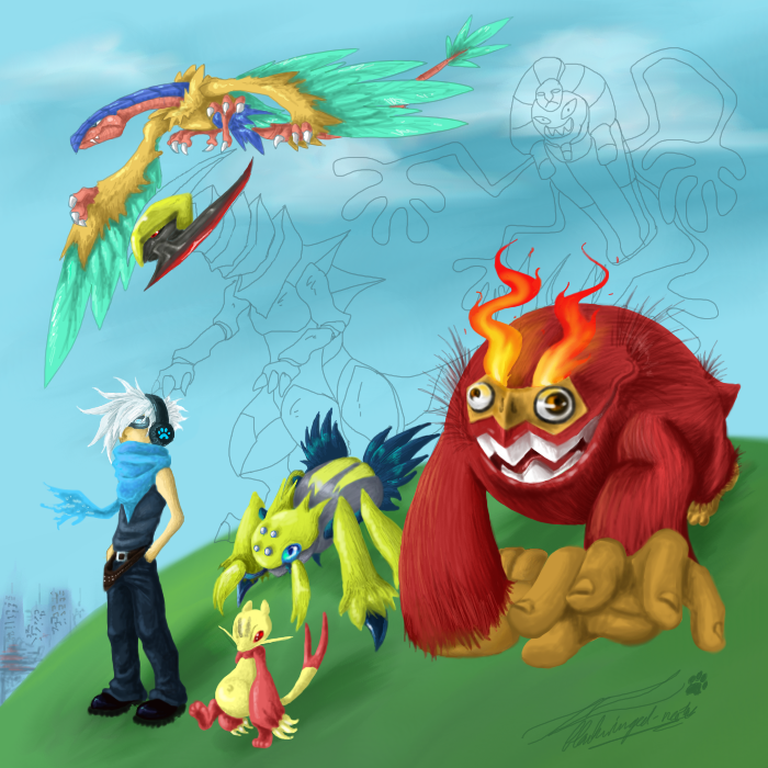 Illustration: on the way to elite4 4