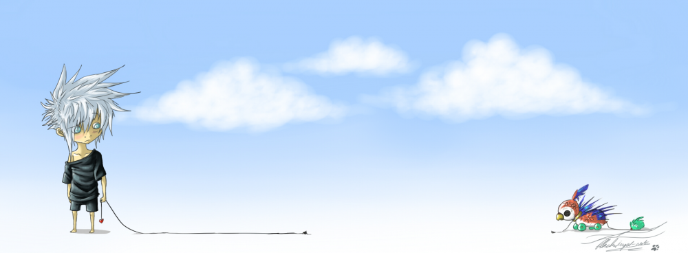 Illustration: ribbon of friendship 1