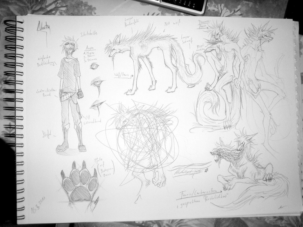 Concept Art / Character Design: morgenscribbles~ 1