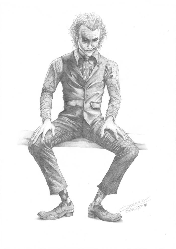 Illustration: Joker WIP 4