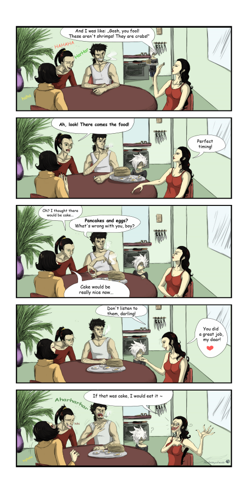 Comic: cake makes the difference 1