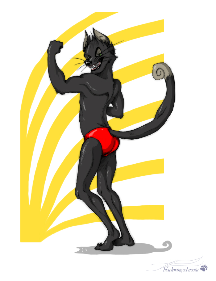 Concept Art / Character Design: Snickers _der muskelkater 1