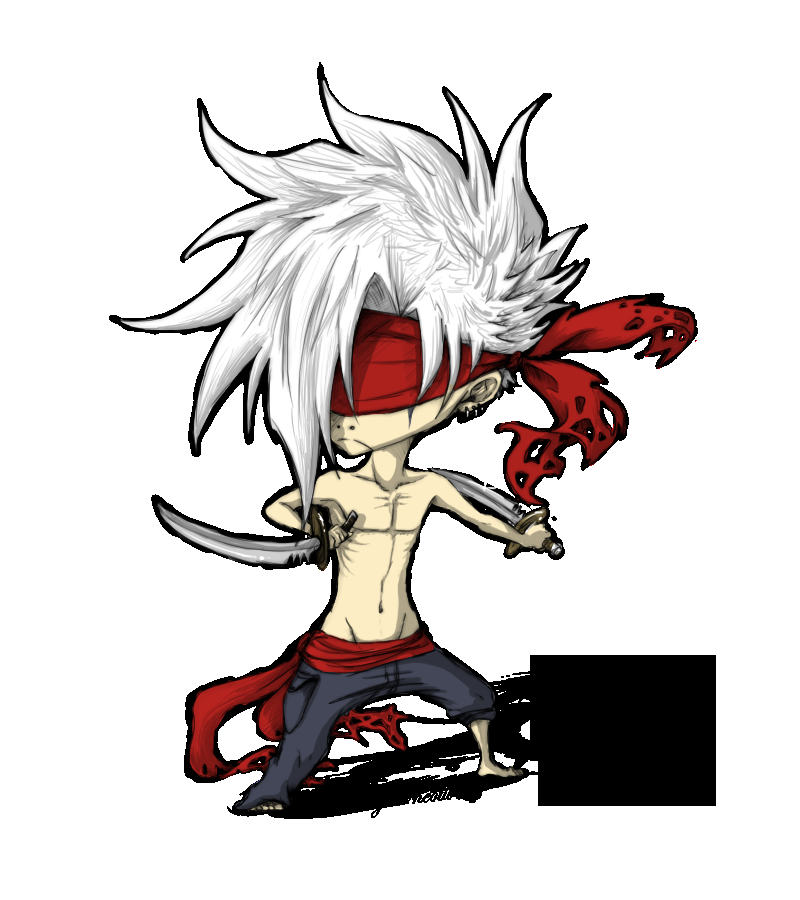 Concept Art / Character Design: der blinde späher 1