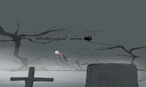 Animation: midnightwalk of the slenderman 1