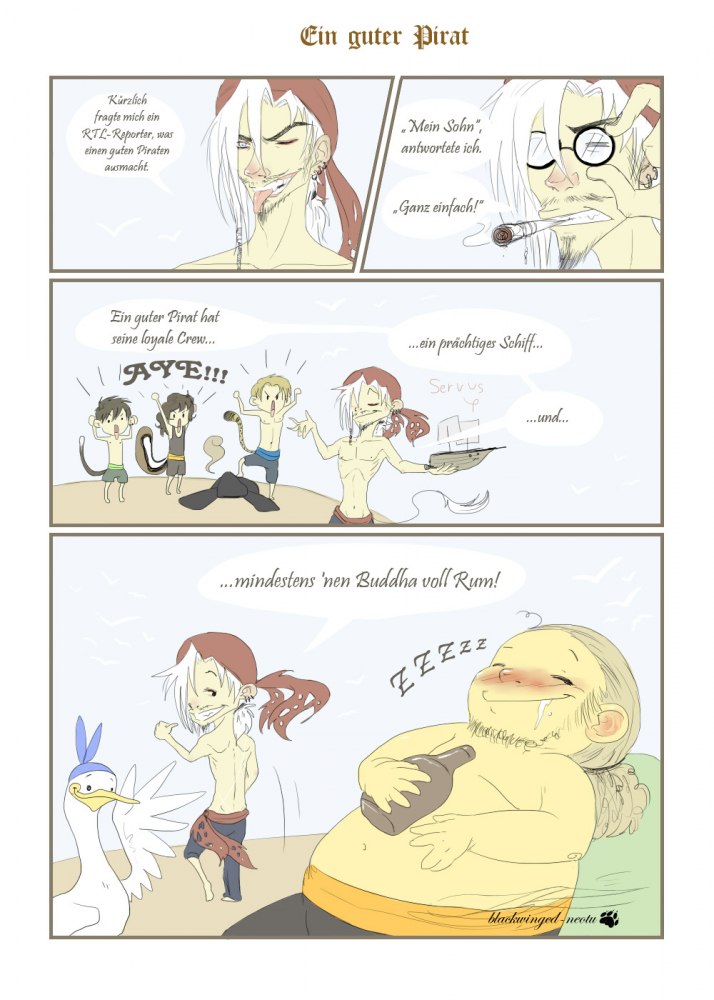 Comic: ein guter pirat 1