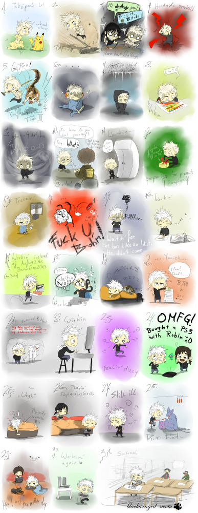 Concept Art / Character Design: 30days_challenge_jan2013 1
