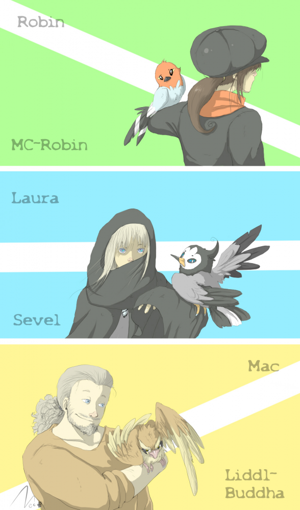 Illustration: Happy B-day, buddies 1
