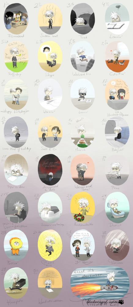 Concept Art / Character Design: 30DaysChallenge_nov2014 1