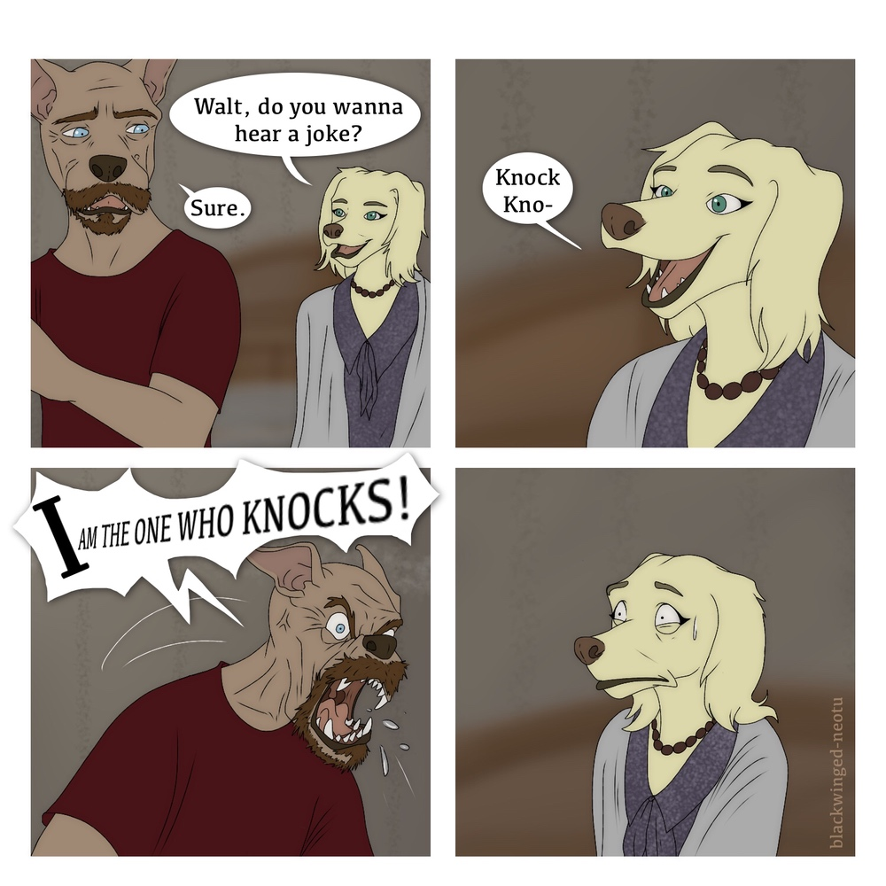 Comic: the one who knocks 1