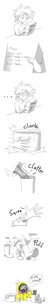 Comic: how to cook 1