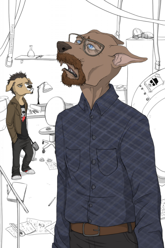 Illustration: barking bad - die fliege 3