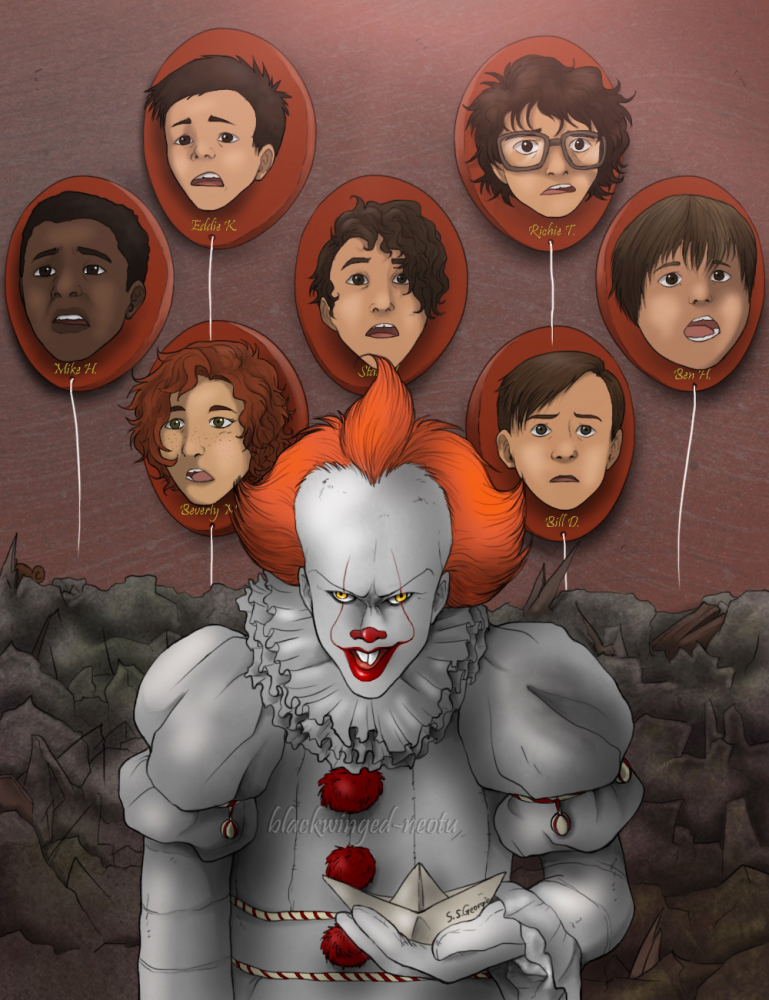 Illustration: pennywise wall of fame 1