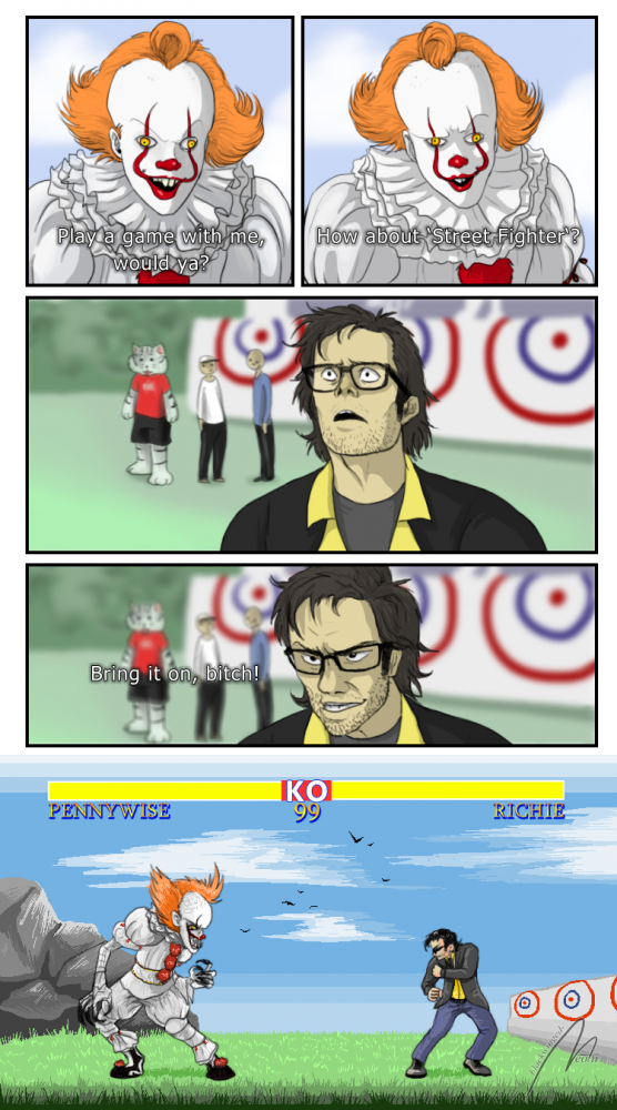 Comic: Wie wärs mit StreetFighter, Richie? 1