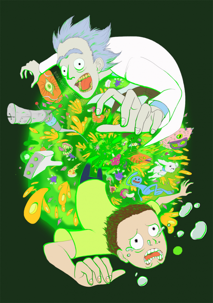 Illustration: Rick&Morty 5