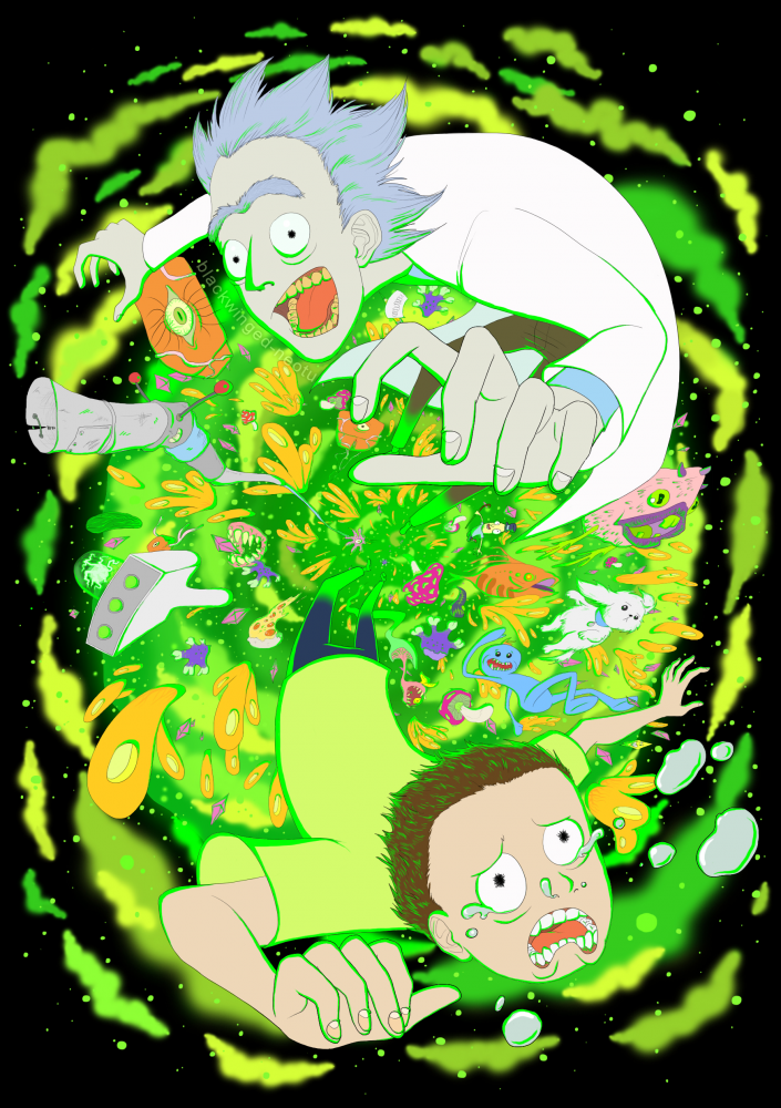Illustration: Rick&Morty 6
