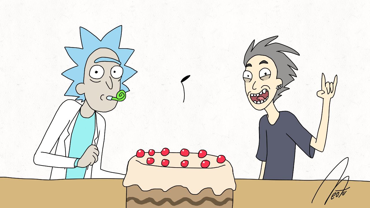 Animation: happy birthday 1