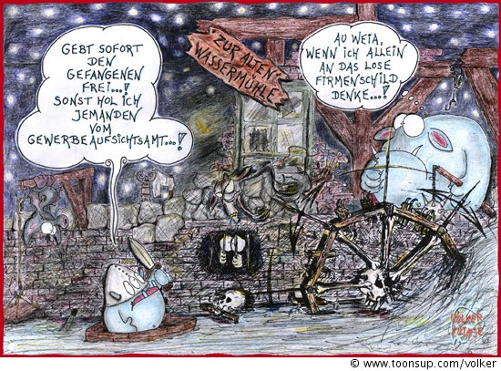 Cartoon: Gewerbeaufsichtsamt 1