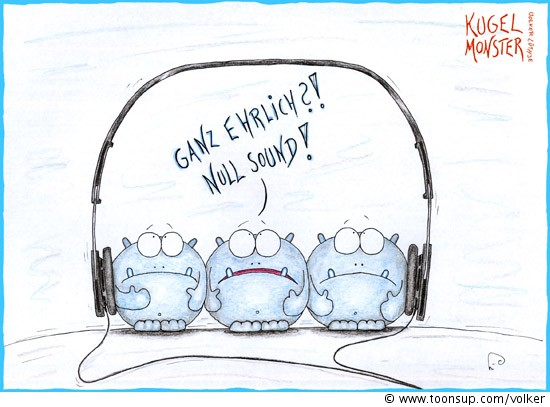 Cartoon: Headphone 1