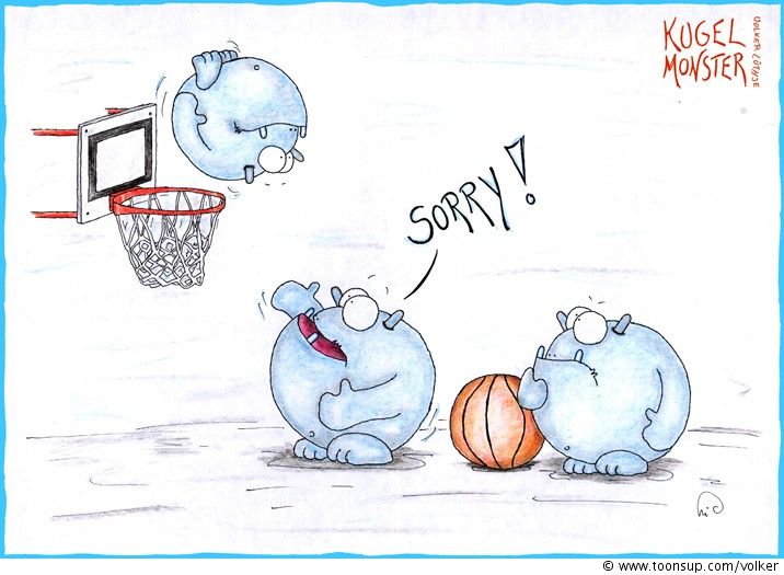 Cartoon: Basketball 1