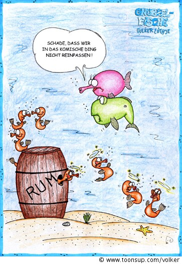 Cartoon: Rum 1