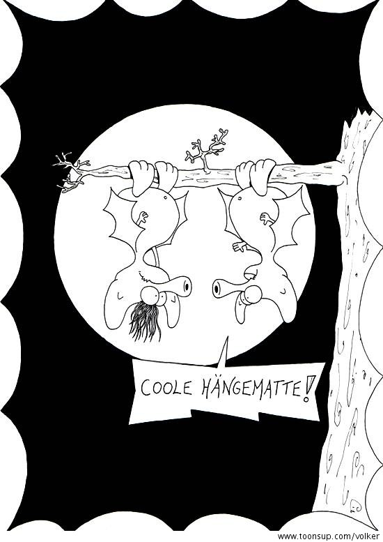 Cartoon: Hängematte 1