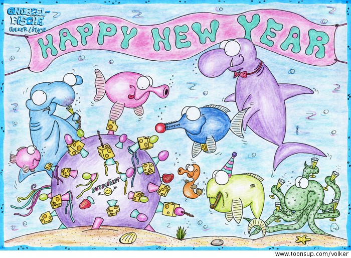 Cartoon: Silvester 2
